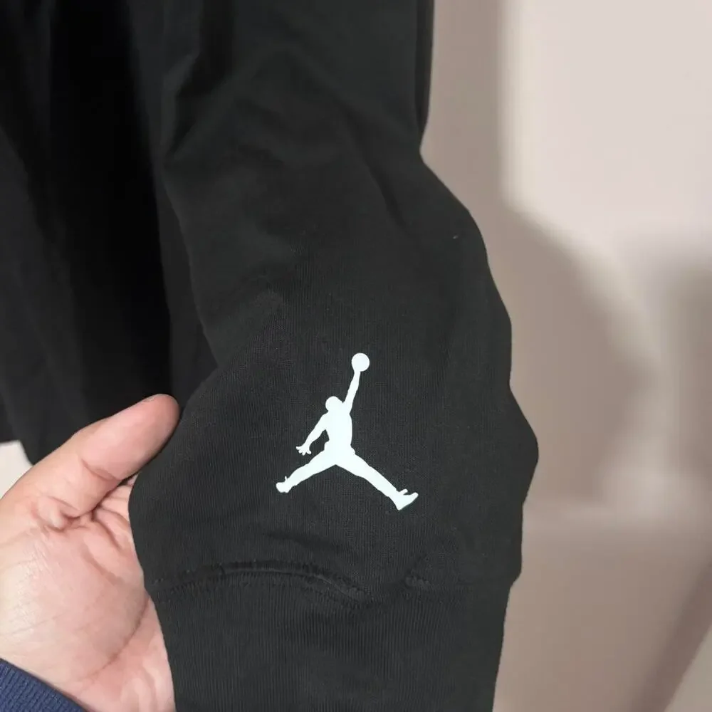 Jordan long sleeve christmas shirt